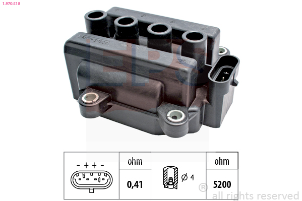 Ignition Coil - 1.970.518 EPS