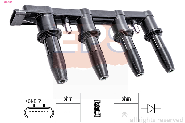 Ignition Coil - 1.970.545 EPS