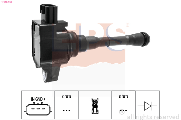 Ignition Coil - 1.970.551 EPS