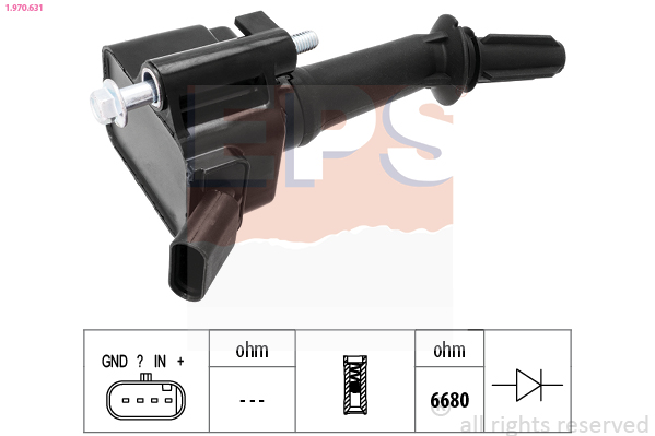 Ignition Coil - 1.970.631 EPS