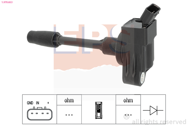 Ignition Coil - 1.970.653 EPS
