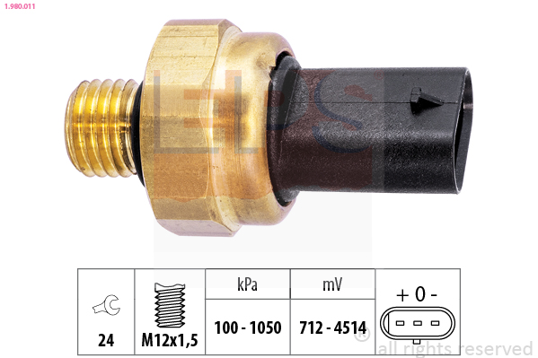 Sender Unit, oil pressure - 1.980.011 EPS