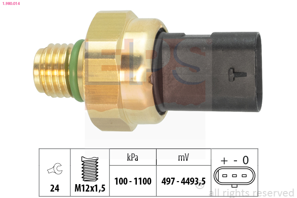 Sender Unit, oil pressure - 1.980.014 EPS