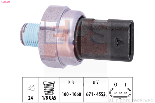 Sensor, Öldruck - 1.980.016 EPS
