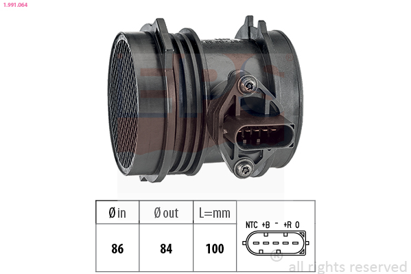 Air Mass Sensor - 1.991.064 EPS