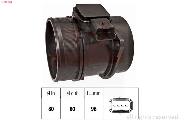 Air Mass Sensor - 1.991.303 EPS