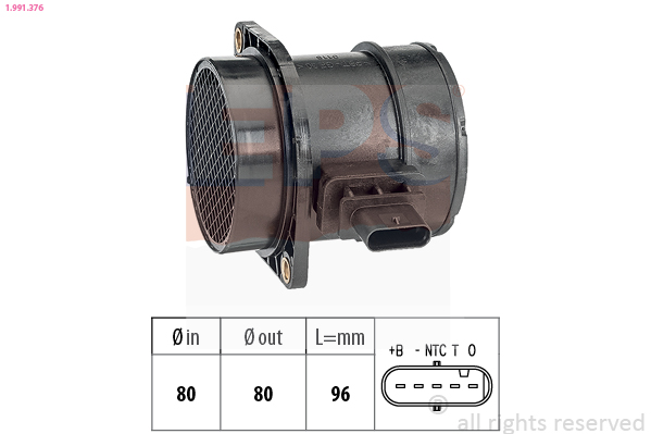 Air Mass Sensor - 1.991.376 EPS