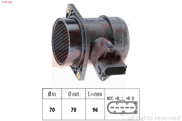 Air Mass Sensor - 1.991.380 EPS