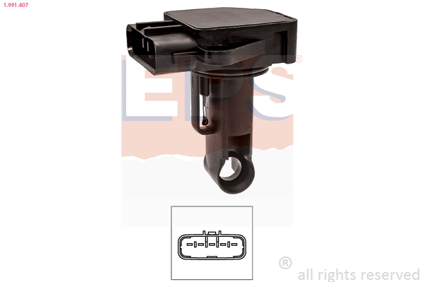 Air Mass Sensor - 1.991.407 EPS