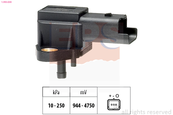 Air Pressure Sensor, height adaptation - 1.993.030 EPS