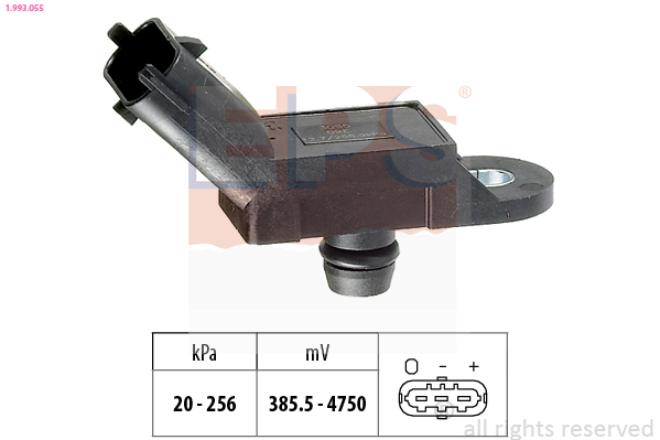 Air Pressure Sensor, height adaptation - 1.993.055 EPS
