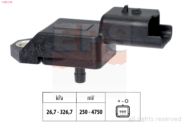 Air Pressure Sensor, height adaptation - 1.993.134 EPS