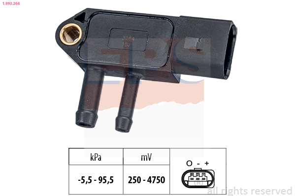 Air Pressure Sensor, height adaptation - 1.993.264 EPS