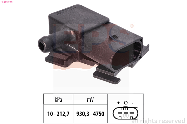 Air Pressure Sensor, height adaptation - 1.993.283 EPS