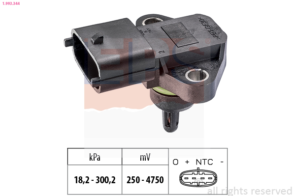Air Pressure Sensor, height adaptation - 1.993.344 EPS