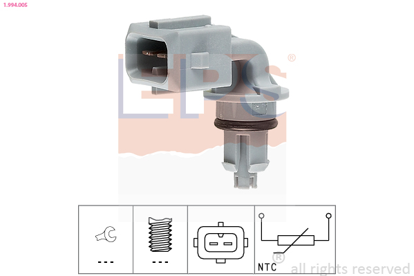 Sensor, exterior temperature - 1.994.005 EPS