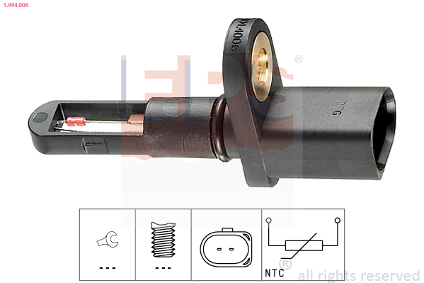 Sensor, intake air temperature - 1.994.006 EPS