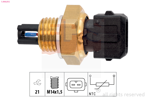Sensore, Temperatura aria aspirata - 1.994.015 EPS