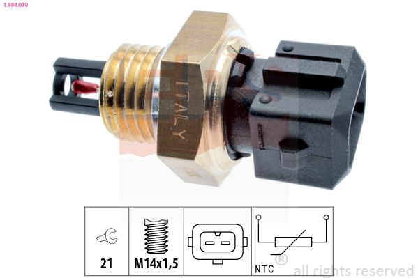 Sensor, intake air temperature - 1.994.019 EPS