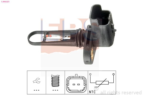 Sensor, intake air temperature - 1.994.021 EPS
