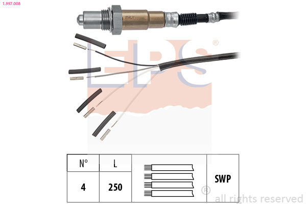 Lambda Sensor - 1.997.008 EPS
