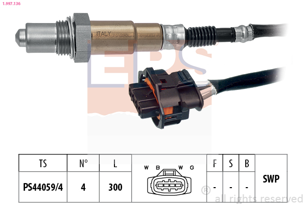 Sonda lambda - 1.997.136 EPS