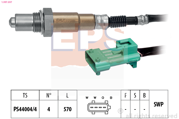 Sonda lambda - 1.997.597 EPS