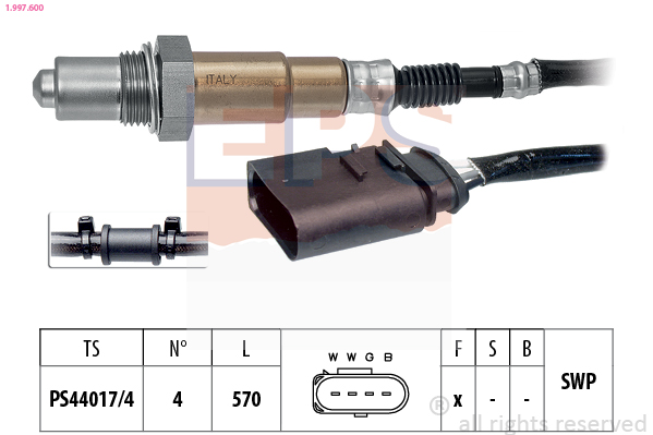 Lambda Sensor - 1.997.600 EPS