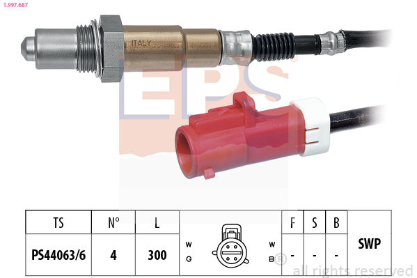 Lambda Sensor - 1.997.687 EPS