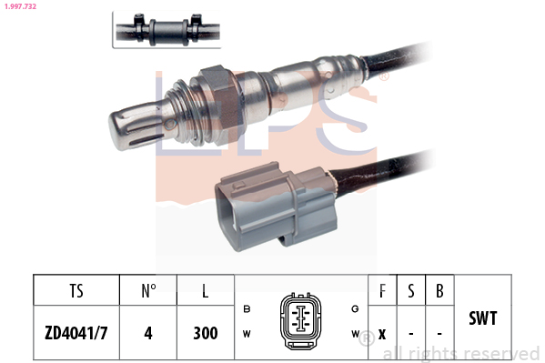 Lambda Sensor - 1.997.732 EPS
