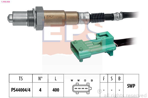 Lambda Sensor - 1.998.068 EPS