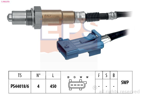 Lambda Sensor - 1.998.078 EPS