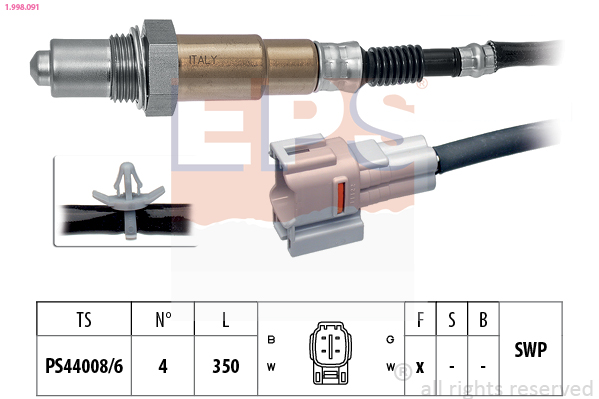 Lambda Sensor - 1.998.091 EPS
