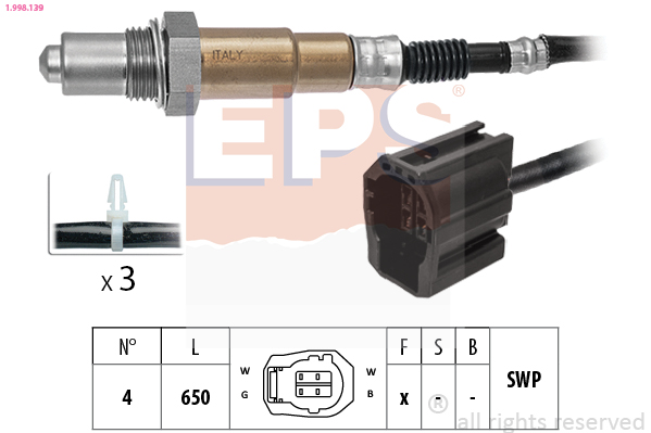 Lambda Sensor - 1.998.139 EPS