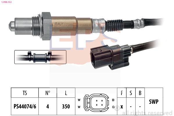Lambda Sensor - 1.998.152 EPS