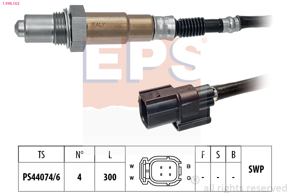 Sonda lambda - 1.998.153 EPS