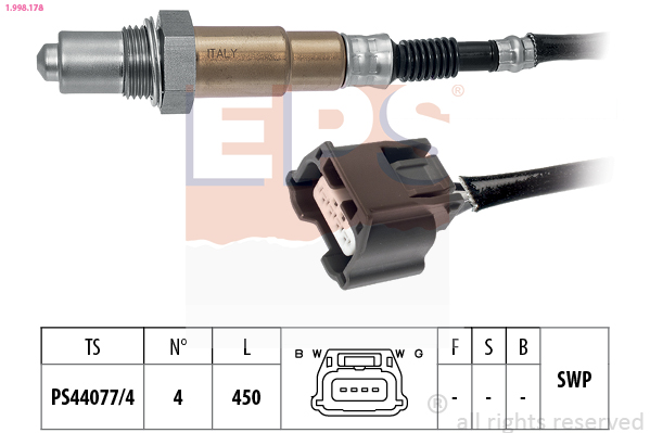Lambda Sensor - 1.998.178 EPS