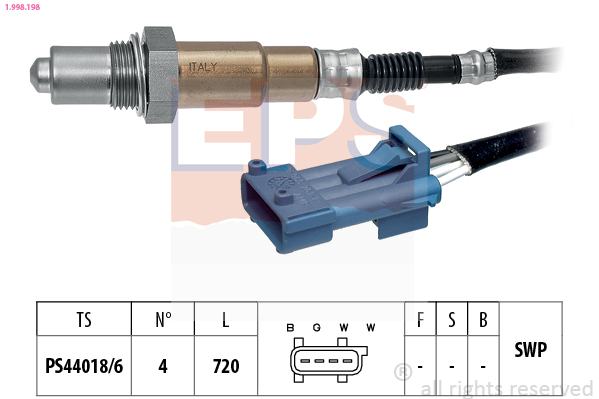 Sonda lambda - 1.998.198 EPS