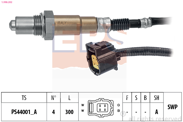 Lambda Sensor - 1.998.202 EPS