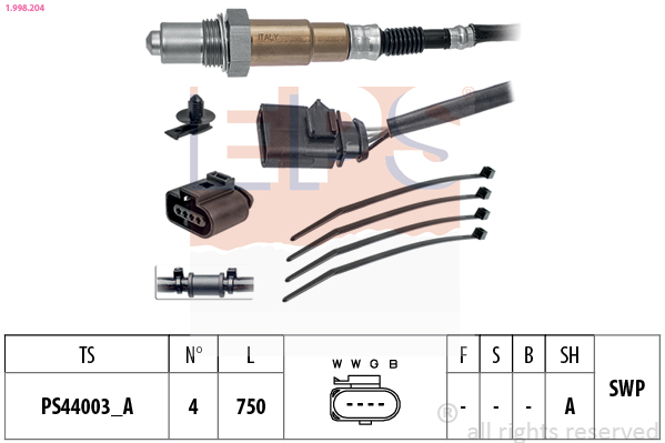 Lambda Sensor - 1.998.204 EPS
