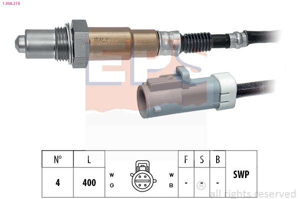 Lambda Sensor - 1.998.219 EPS
