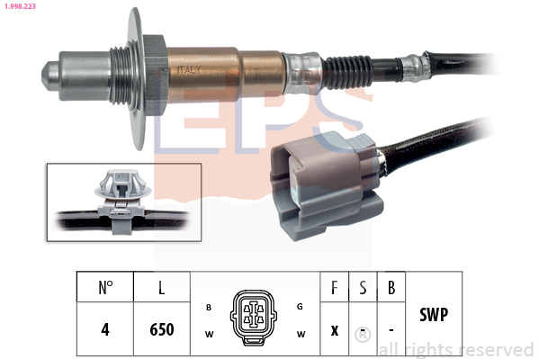 Lambda Sensor - 1.998.223 EPS