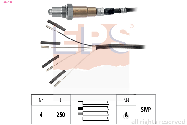 Lambda Sensor - 1.998.235 EPS