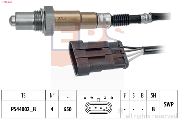 Sonda lambda - 1.998.241 EPS