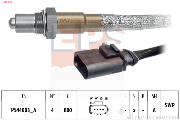 Lambda Sensor - 1.998.250 EPS