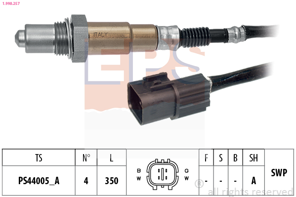 Lambda Sensor - 1.998.257 EPS