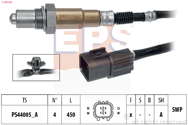 Sonda lambda - 1.998.261 EPS
