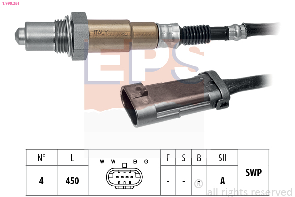 Lambda Sensor - 1.998.281 EPS