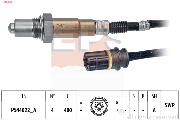 Lambda Sensor - 1.998.290 EPS