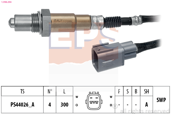 Lambda Sensor - 1.998.294 EPS